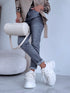 LIGHT BEIGE boots with high sole "BRATZ"